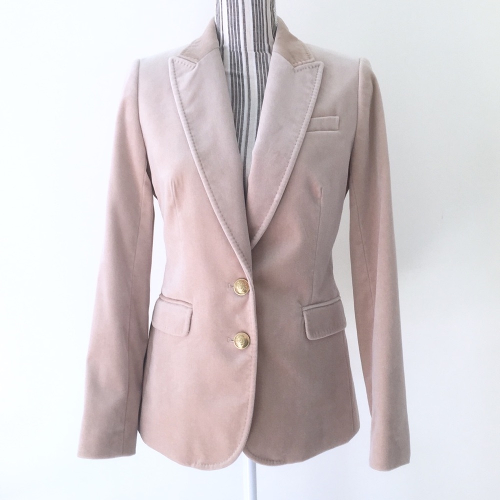 J. Crew Velvet Blazer